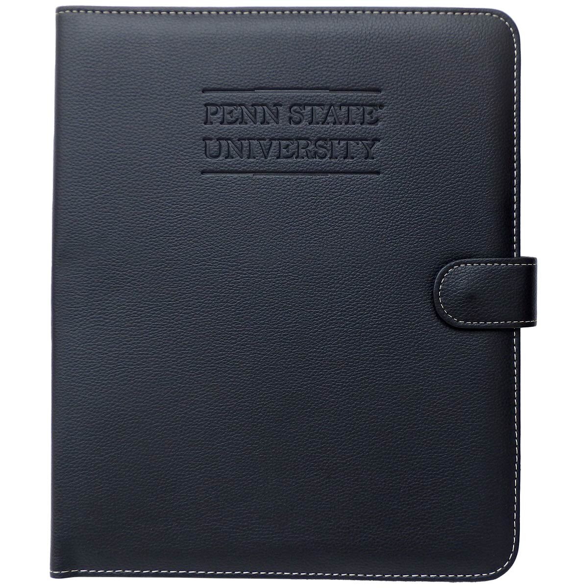 black portfolio with embossed Penn State University